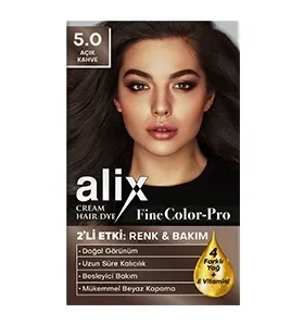 Saç Boyası Set Boya 50 ml - 5.0 Açık Kahve