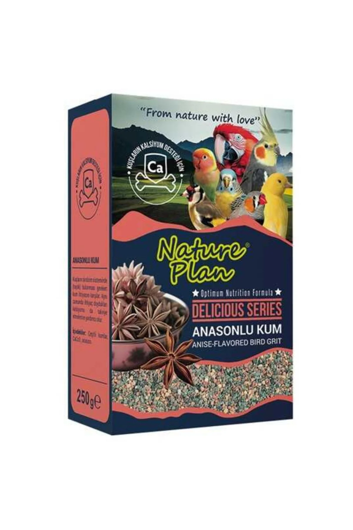 Delicious Anasonlu Kuş Kumu 250 Gr