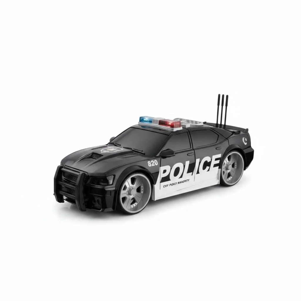 WY620A 1:16 Sesli Oyuncak Polis Arabası görsel 3