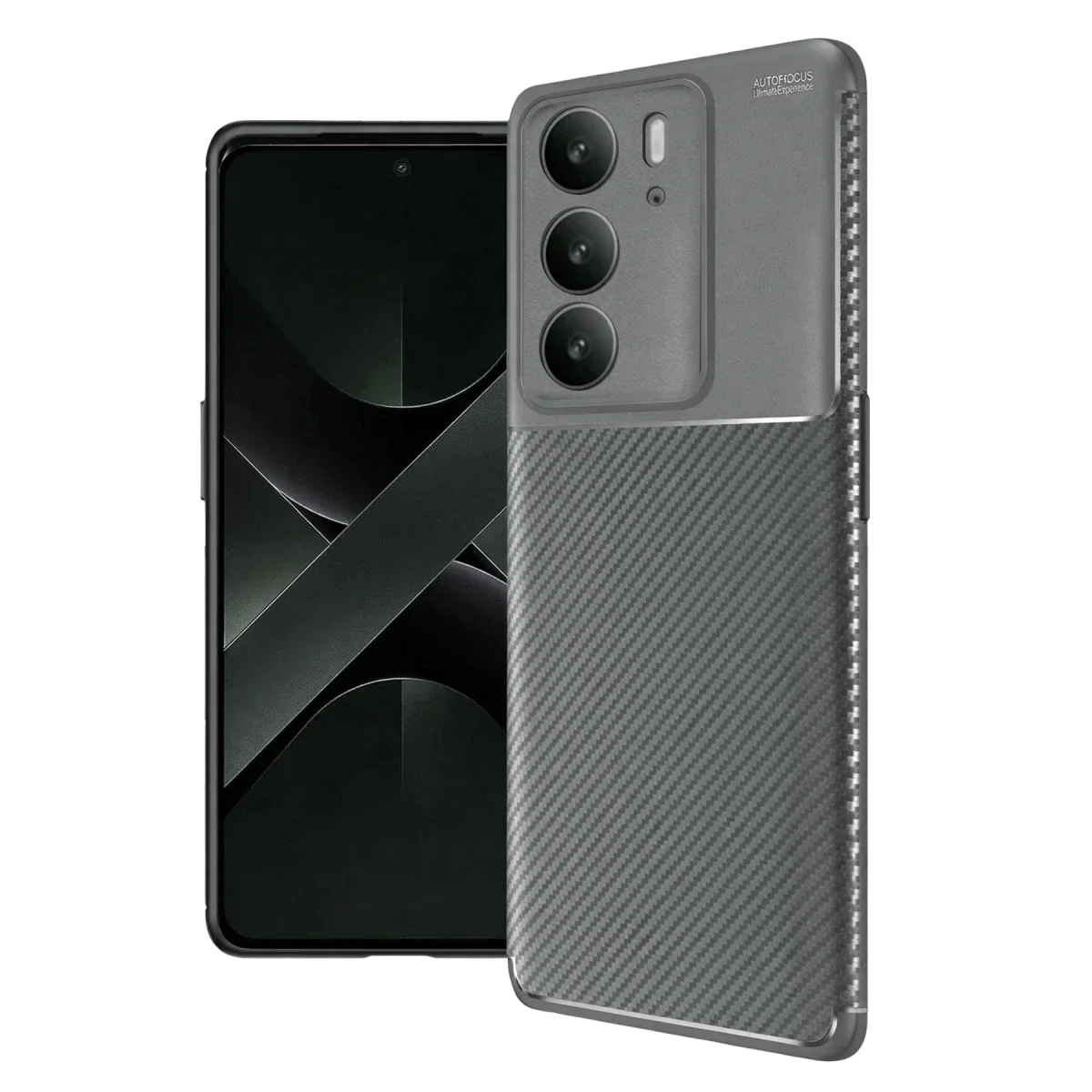 Realme C75 4G Auto Focus Karbon Kapak - Gri