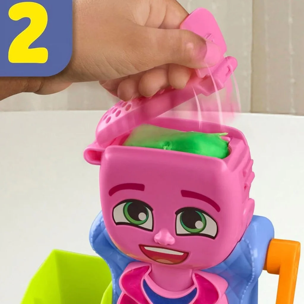 F8807 Play-Doh Renkli Kuaför Salonu+3 yaş görsel 3
