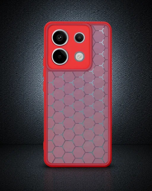 Xiaomi Redmi Note 13 Pro 5g Kılıf Petek Silikon Kapak - Lila