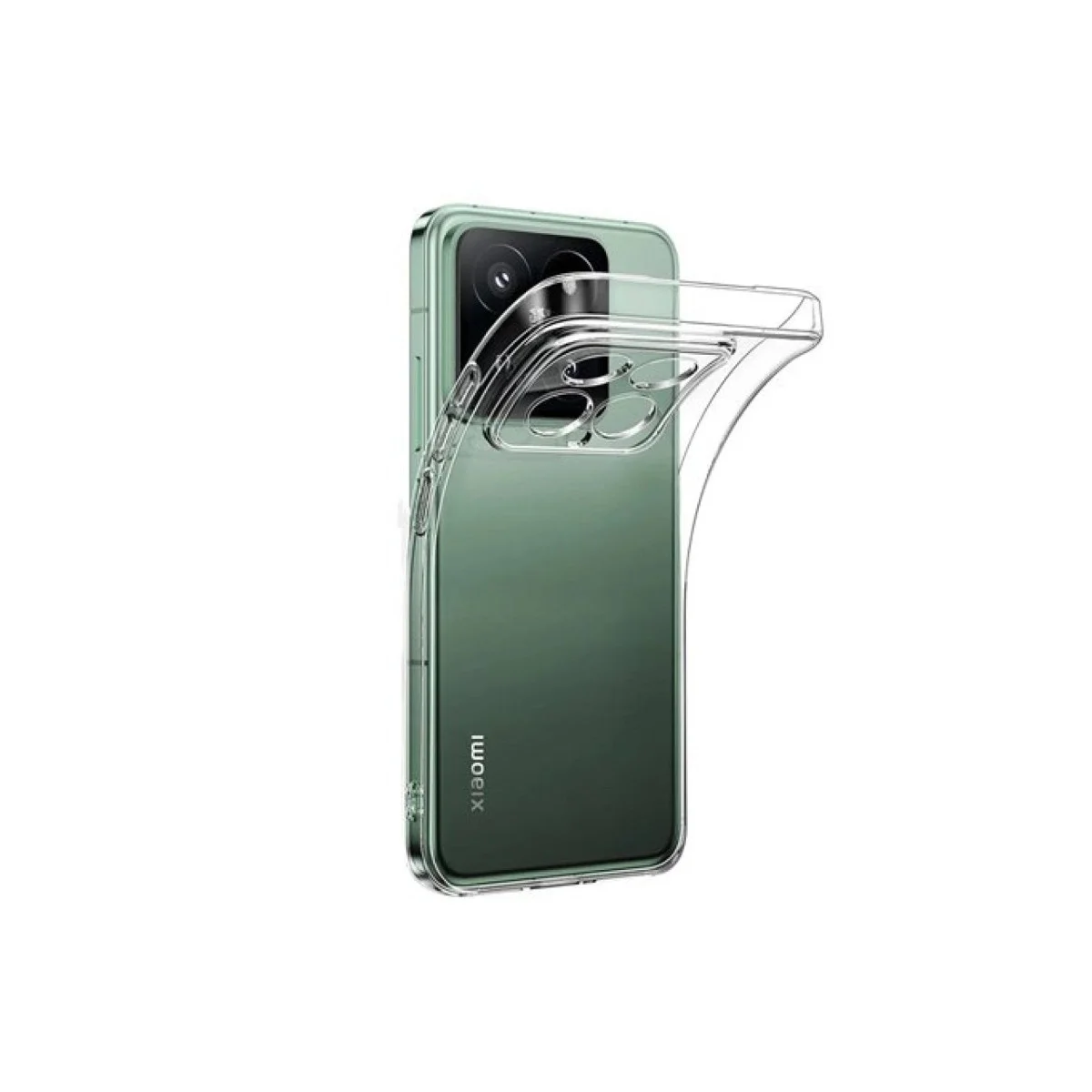 Xiaomi Mi 15 Kılıf Lüx Şeffaf Silikon görsel 2