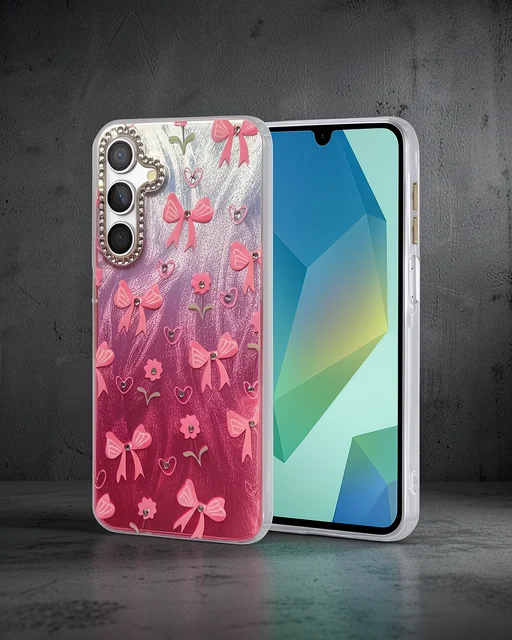 Samsung Galaxy S24 Fe Kılıf Blade Aynalı Desenli Kapak - Desen 3