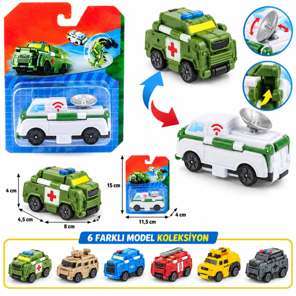 Dönüşen Araçlar Askeri Araçlar Yayın Aracı / Ambulans (adet fiyatıdır)