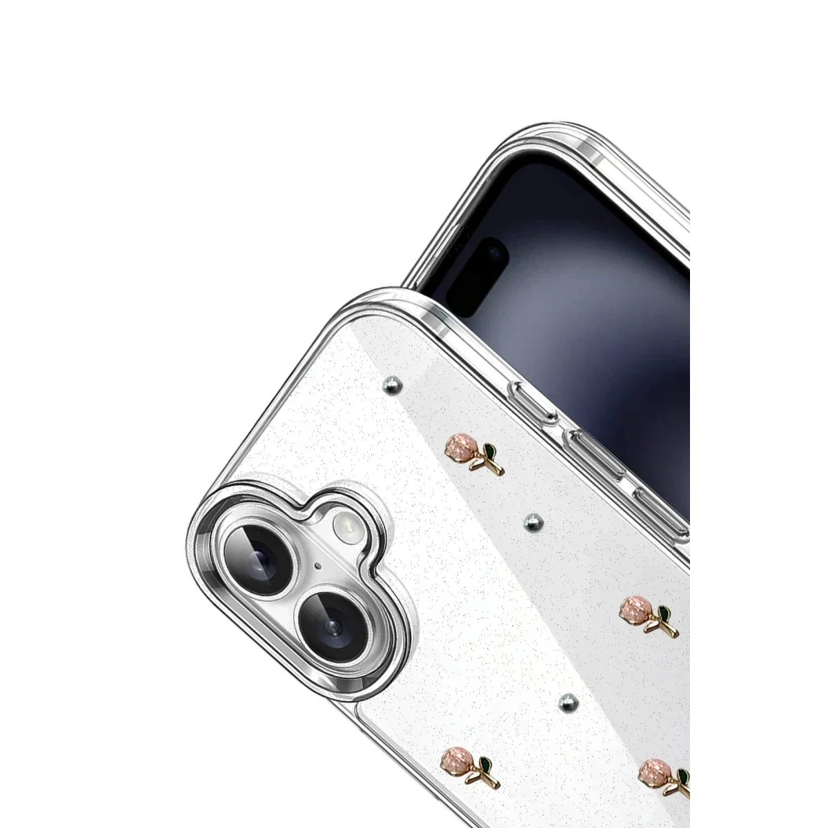 Apple iPhone 17 Fiyonk Desenli Kapak - Desen 6 görsel 3