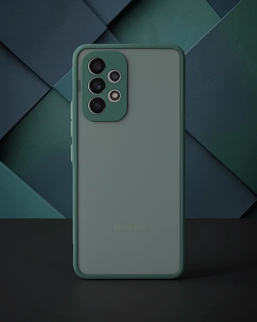 Samsung Galaxy A33 5g Kılıf Montreal Silikon Kapak - Yeşil