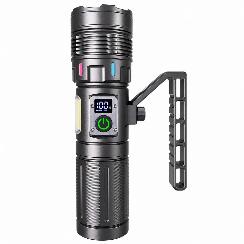 GP-292 50 Watt 5000 Lümen Profesyonel Şarjlı El Feneri