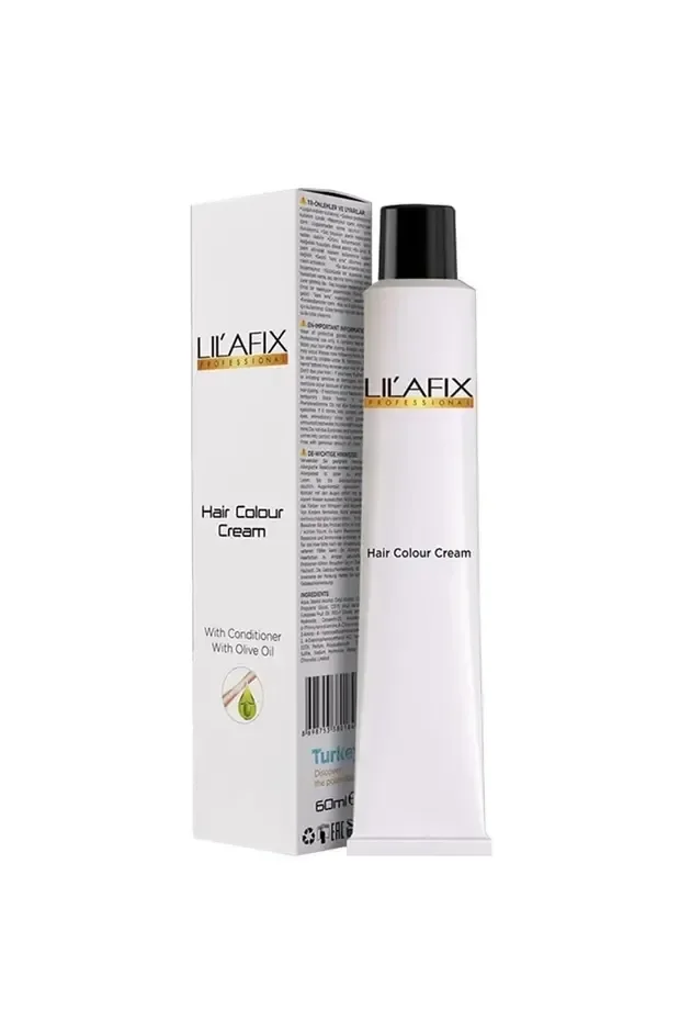 Lilafix Krem Profesyonel Tüp Saç Boyası 60ml - 8.74 Hürrem Karamel