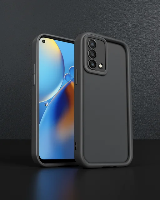 Oppo A74 4g Kılıf Viera Silikon - Siyah