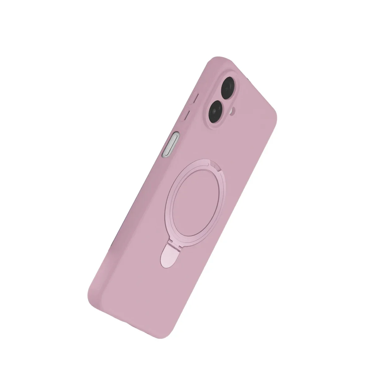 Samsung Galaxy A07 4G Regal Magsafe Standlı Kapak - Açık Pembe görsel 3