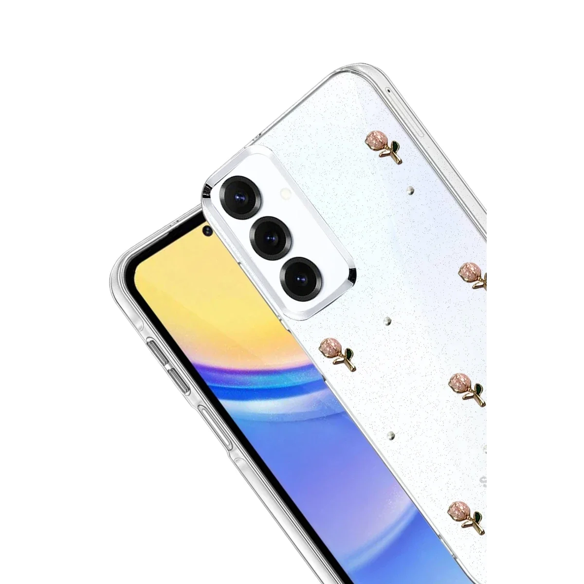 Samsung Galaxy S25 Fiyonk Desenli Kapak - Desen 6 görsel 2