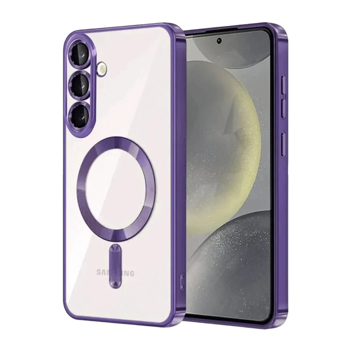 Samsung Galaxy A37 5G Kross Magneticsafe Kapak - Mor