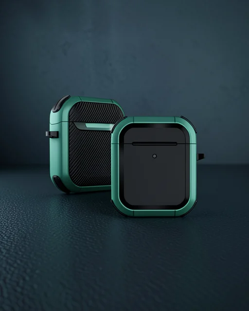 Apple Airpods 2 (2.nesil) Tank Kılıf - Yeşil