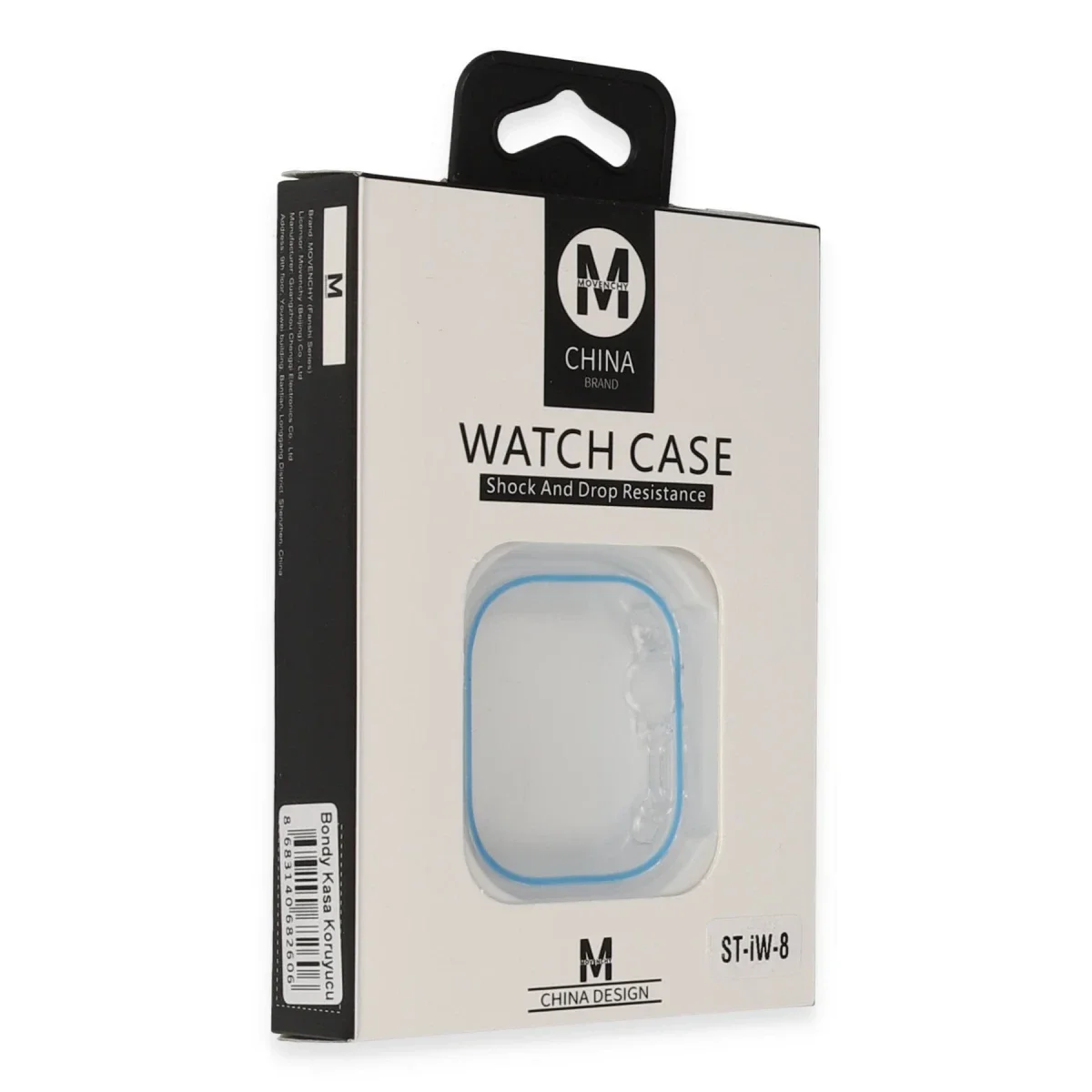 Movenchy Apple Watch Ultra 49mm Bondy Kasa Koruyucu - Mavi