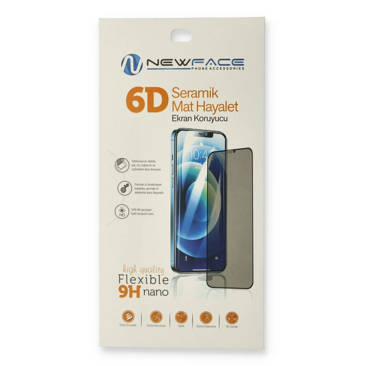 Apple İphone 13 Pro Max 6d Mat Seramik Hayalet Nano Ekran Koruyucu