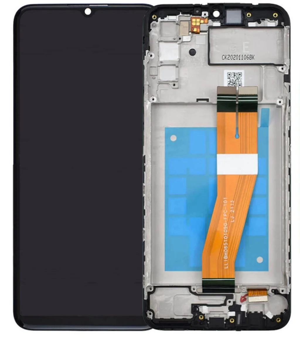 Samsung A03 Dokunmatik ekran (Çıtalı) Siyah görsel 3