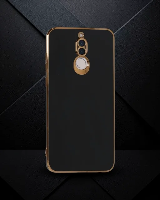 Huawei Mate 10 Lite Kılıf Volet Silikon - Siyah