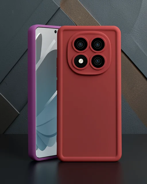 Xiaomi Redmi Note 14 Pro 5g Kılıf Viera Silikon - Mürdüm