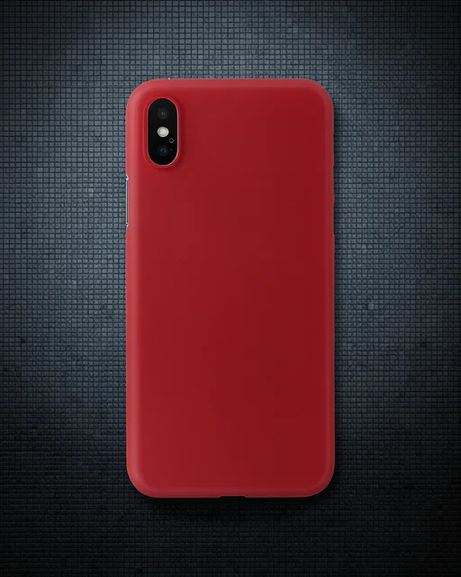 Apple İphone X Kılıf Pp Ultra İnce Kapak - Kırmızı