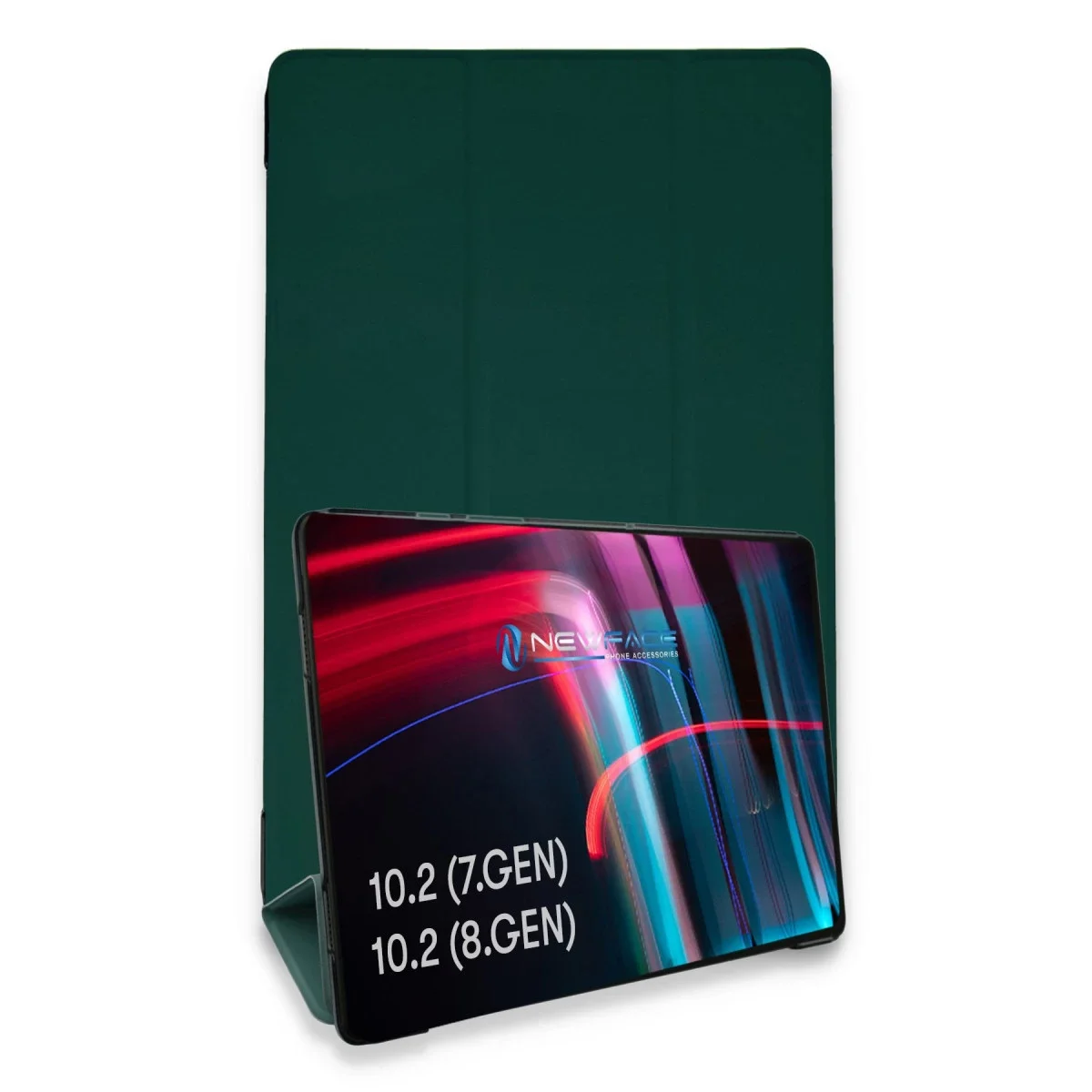 Apple iPad 10.2 (7.nesil) Kılıf Tablet Smart Kılıf - Koyu Yeşil görsel 3