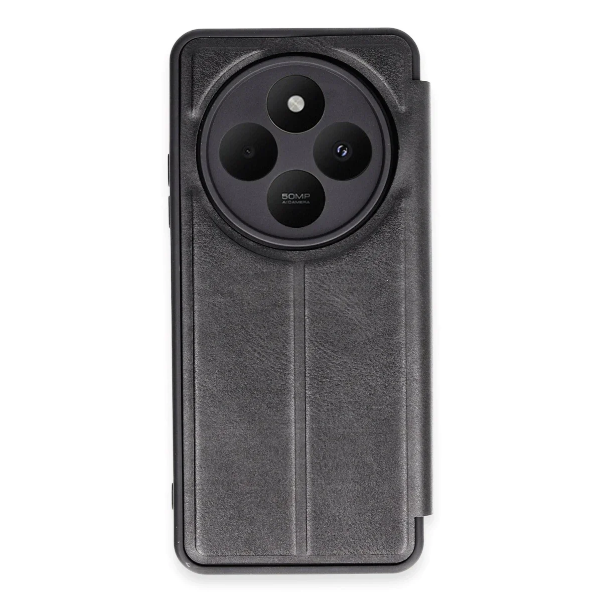 Xiaomi Redmi 14C Kılıf Flip Cover - Siyah