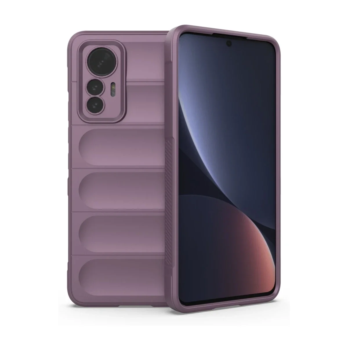 Xiaomi Mi 12 Lite Kılıf Optimum Silikon - Mor