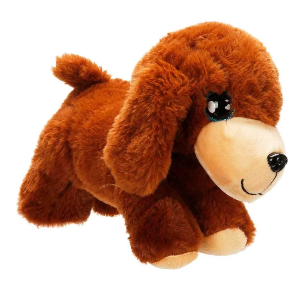 Taşıma Çantalı Peluş Köpek görsel 4