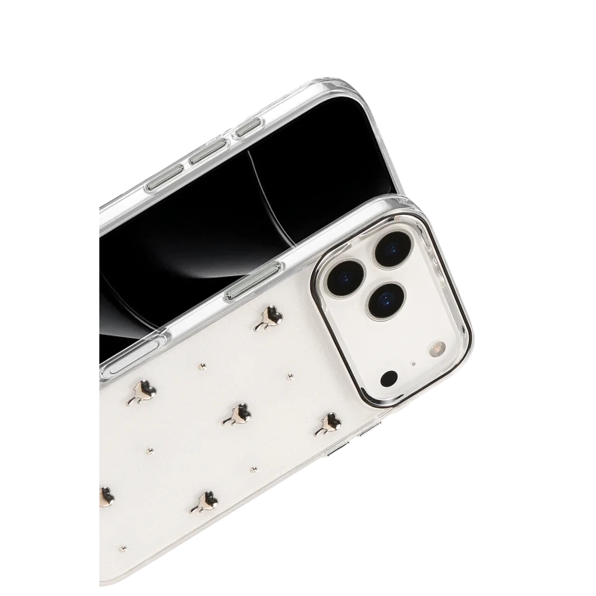 Apple iPhone 17 Pro Fiyonk Desenli Kapak - Desen 1 görsel 3