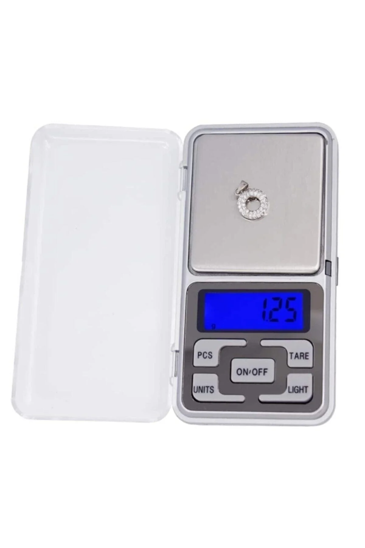 Dijital Hassas Elektronik Kuyumcu Cep Terazisi Tartı 200 gr / 0.01 gr görsel 5