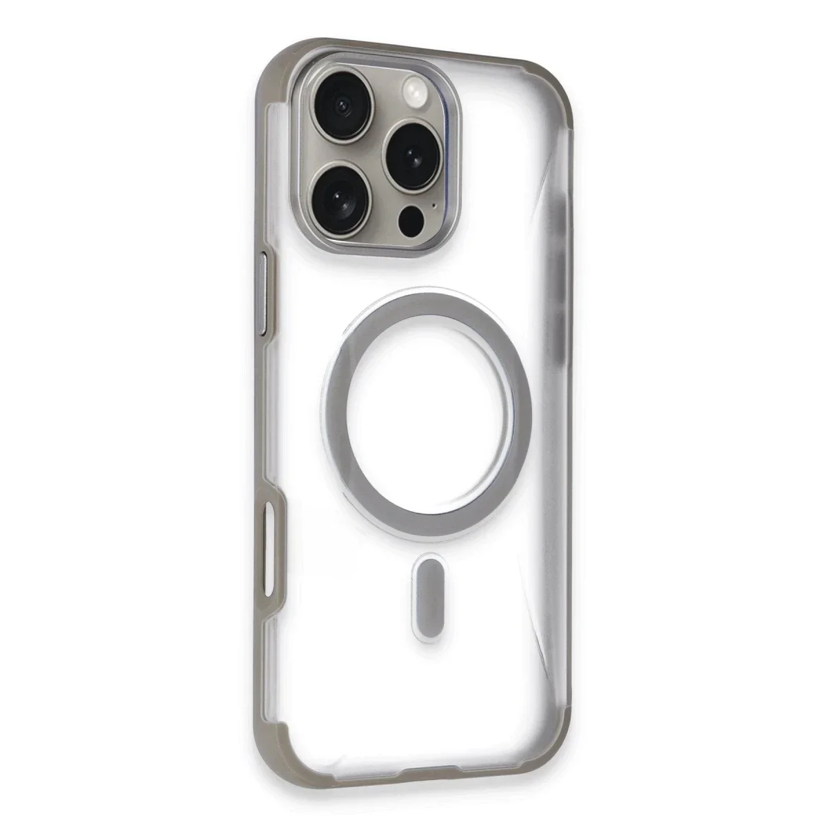 Joko Apple iPhone 16 Pro Max Hilton Magsafe Kapak - Titan Gri