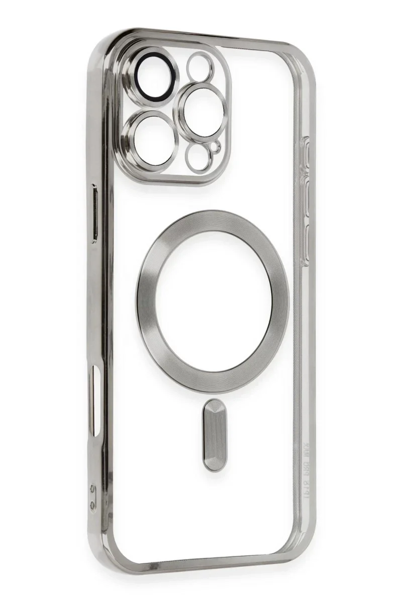 Apple iPhone 16 Pro Max Kılıf Kross Magneticsafe Kapak - Titan Gri görsel 2