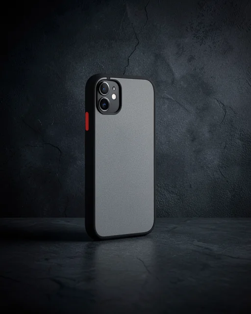 Apple İphone 12 Kılıf Montreal Silikon Kapak - Siyah