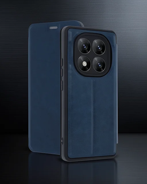 Xiaomi Redmi Note 14 Pro 4g Kılıf Flip Cover - Lacivert
