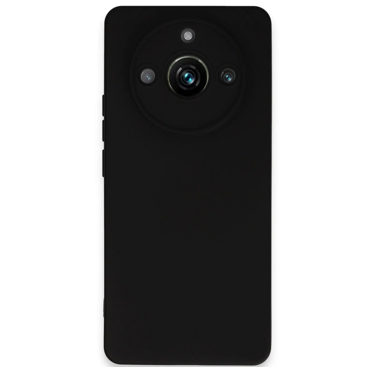 Realme 11 Pro Kılıf Nano İçi Kadife Silikon - Siyah