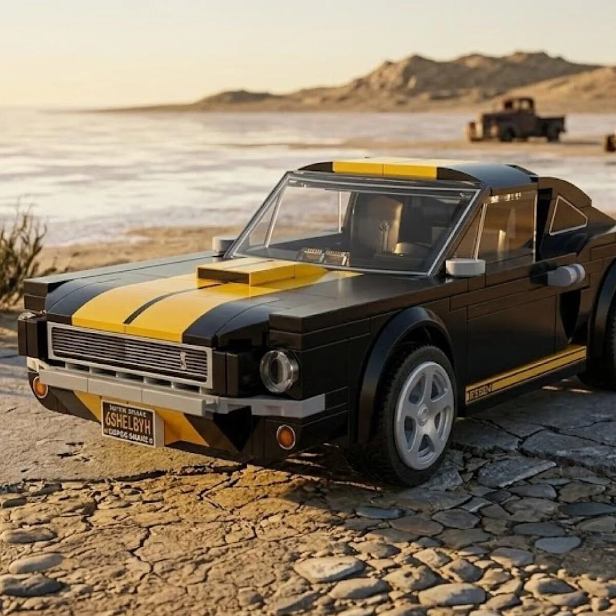 C51093W Cada Shelby GT350H 292 Parça Block Oyuncak görsel 2