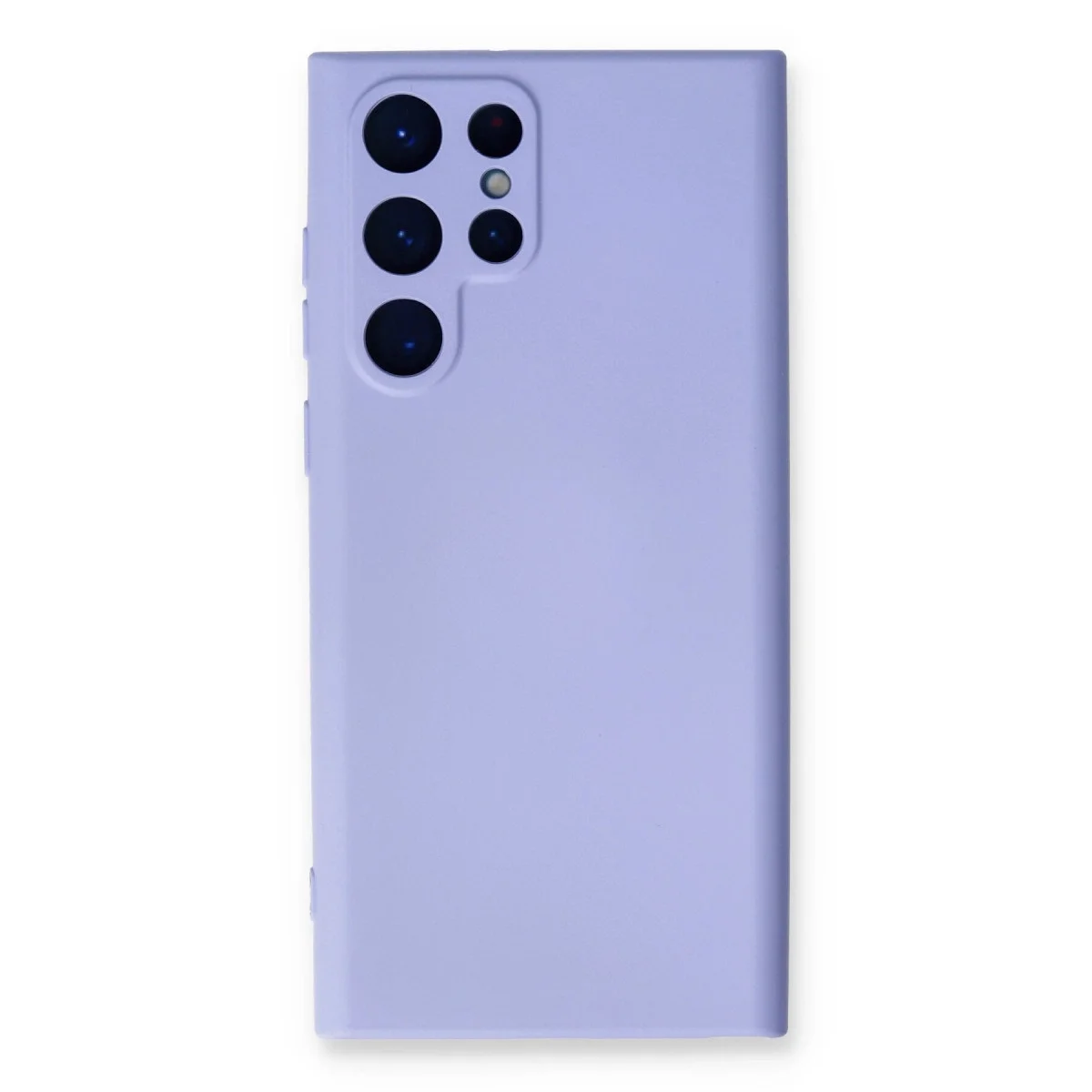 Samsung Galaxy S24 Ultra Kılıf Nano İçi Kadife Silikon - Lila