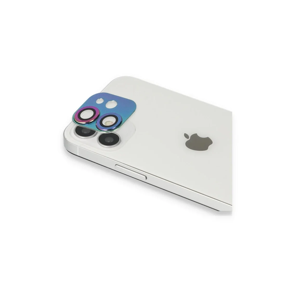 Apple iPhone 11 Pers Alüminyum Kamera Lens - Rainbow görsel 2