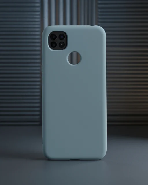 Xiaomi Redmi 9c Kılıf Nano İçi Kadife Silikon - Koyu Yeşil