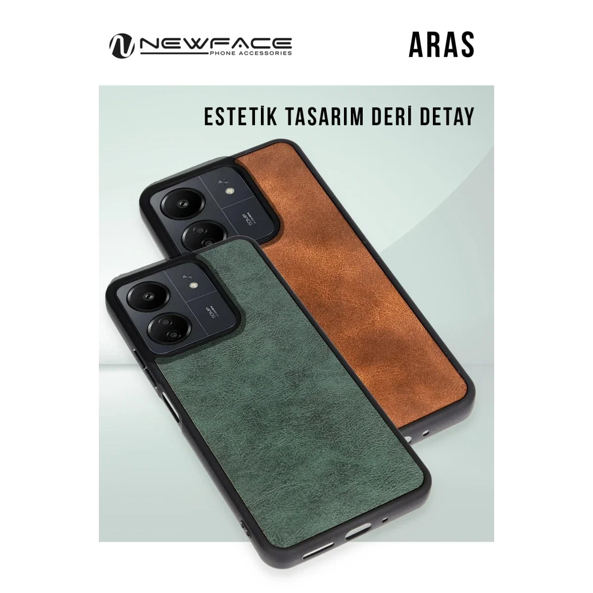 Apple iPhone 15 Pro Kılıf Aras Deri Kapak - Kırmızı görsel 3