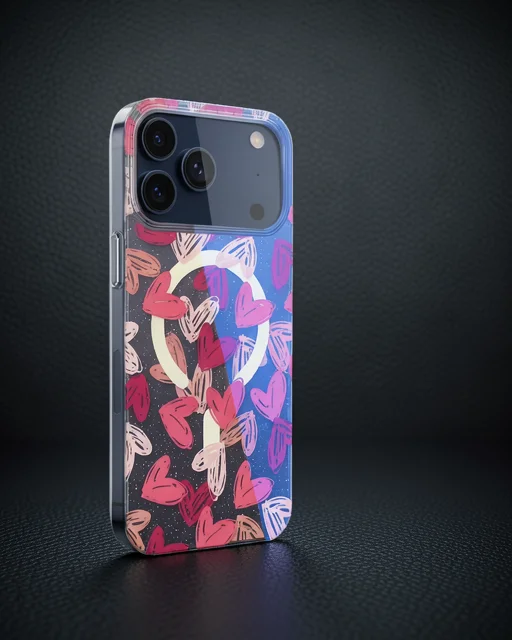 Onegif Apple İphone 17 Pro Max Desina Magsafe Kapak - Desen 6