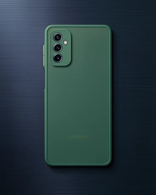 Samsung Galaxy M52 5g Kılıf Montreal Silikon Kapak - Yeşil
