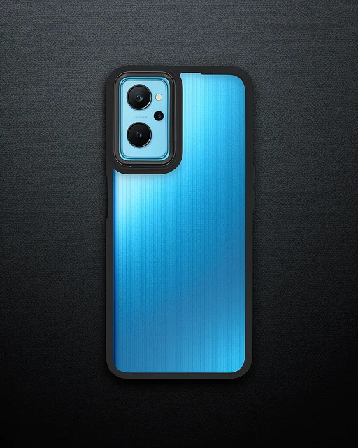 Realme 9i 4g Kılıf Dora Kapak - Siyah