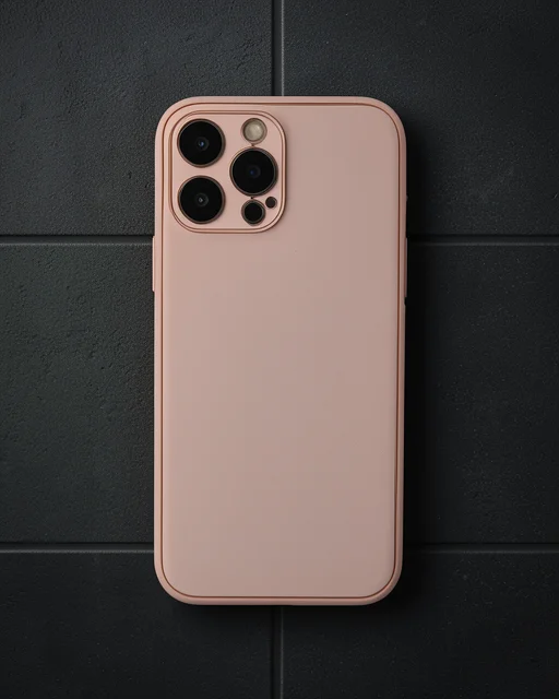 Apple İphone 13 Pro Kılıf Coco Deri Silikon Kapak - Pembe