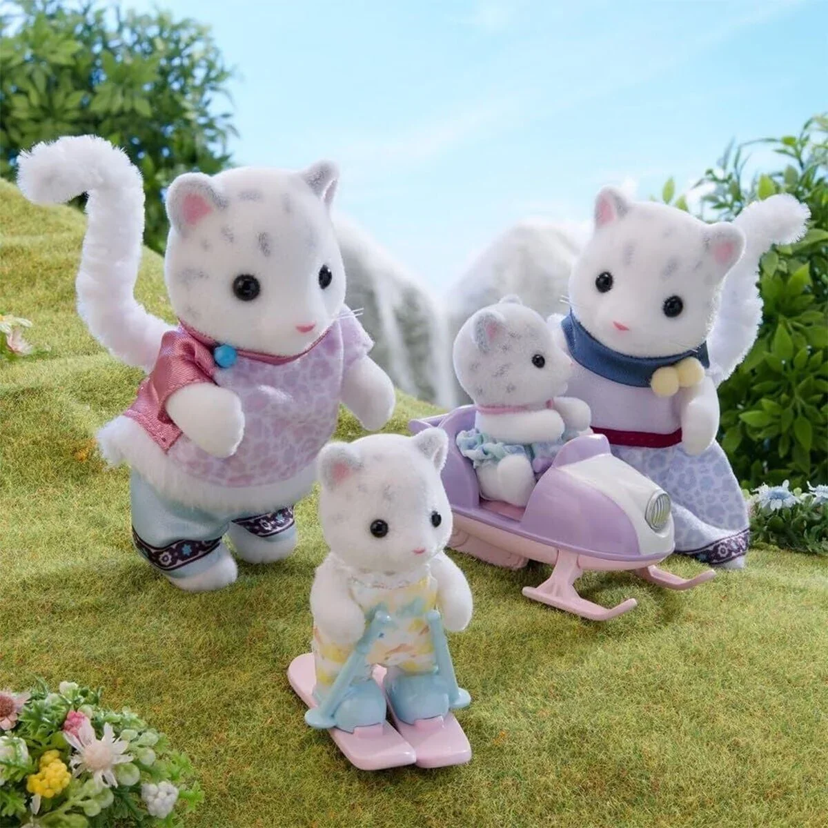 5814 Sylvanian Families Kar Leoparı Ailesi +3 yaş görsel 3