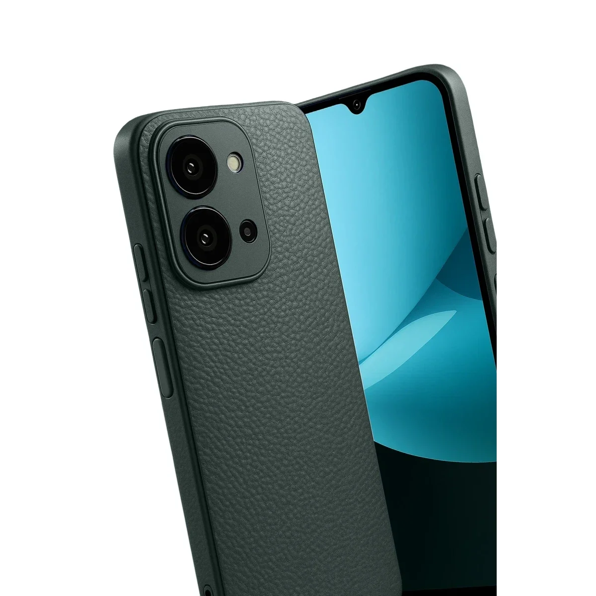 Xiaomi Redmi 15C 4G Thermax Silikon Kılıf - Koyu Yeşil görsel 3