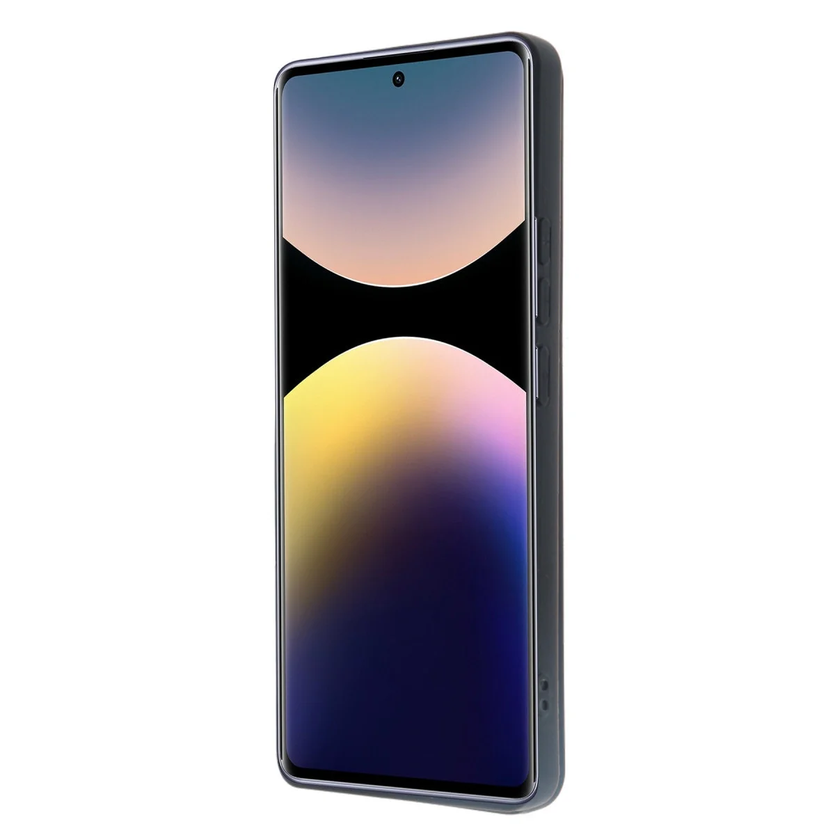 Xiao Red Note 14 Pro 4g Kılıf Sara Kartvizitli Deri Kılıf - Siyah görsel 3