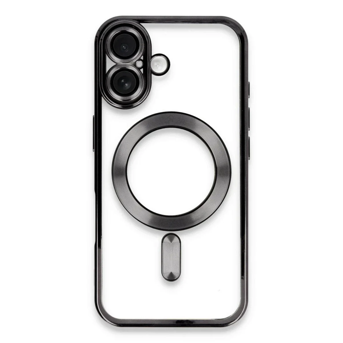 Apple iPhone 16 Plus Kılıf Kross Magneticsafe Kapak - Siyah görsel 3