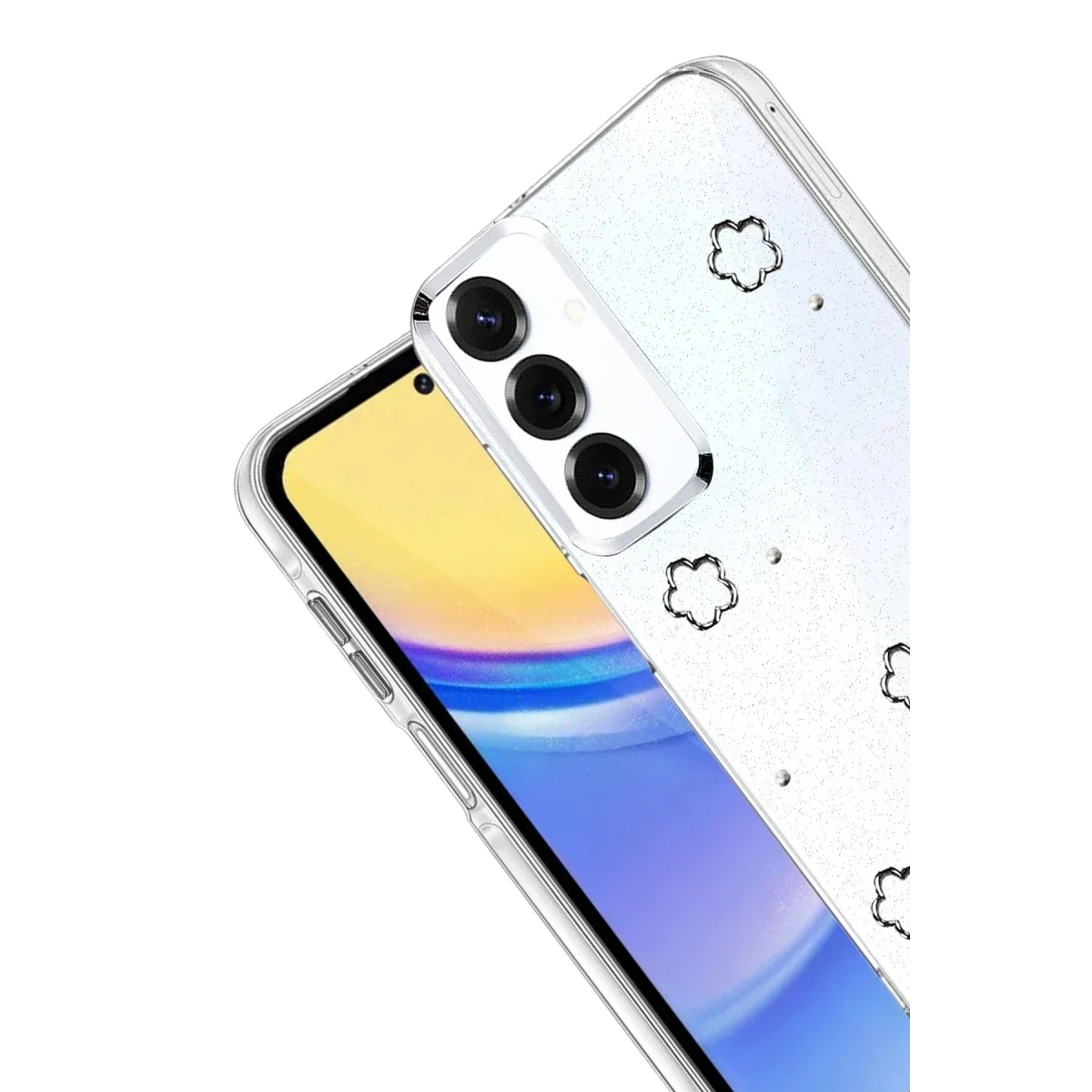 Samsung Galaxy S25 FE Fiyonk Desenli Kapak - Desen 2 görsel 2