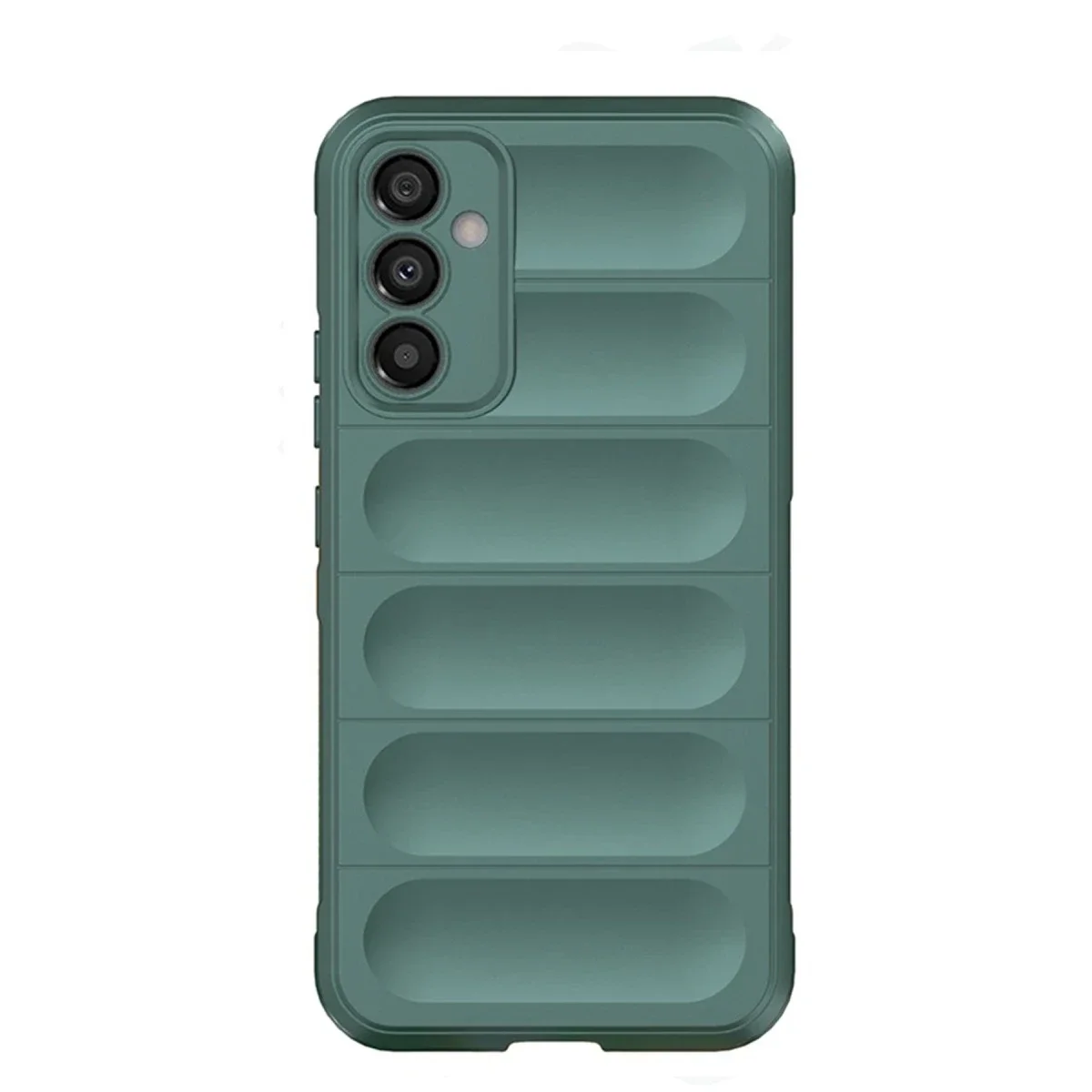 Samsung Galaxy M14 5G Kılıf Optimum Silikon - Koyu Yeşil